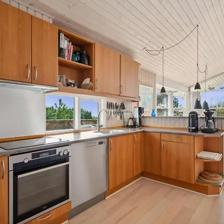 Lovely On Helgenaes With Panoramic Views * Knebel